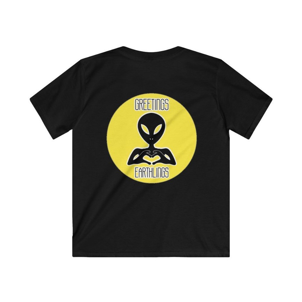 SBC Greetings Earthling Short Sleeve Black Tee